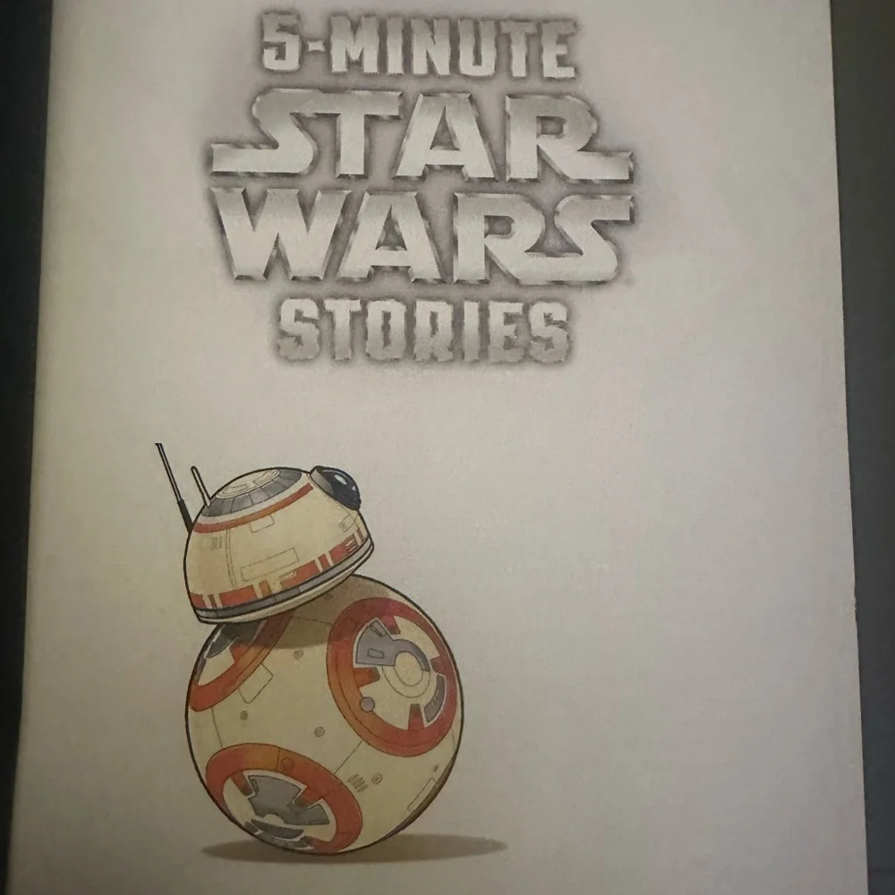 Star Wars 5-Minute Stories Book - Blue and Black